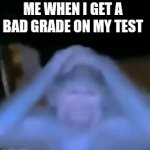 I'm cooked | ME WHEN I GET A BAD GRADE ON MY TEST | image tagged in gifs,funny,memes,monkey,funny memes | made w/ Imgflip video-to-gif maker