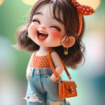 Chica alegre