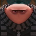 Mouthless Gru template