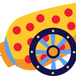 Circus Cannon Stock