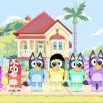 Dogoventures Dogs Living At Bluey And Bingo's House template