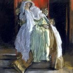 The Queen in Hamlet - Edwin Austin Abbey