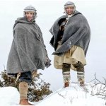 Freezing roman soldiers