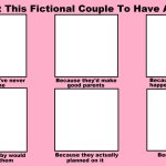 i want this fictional couple to have a baby