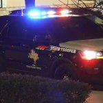texas state trooper police car