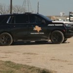 texas state trooper police car