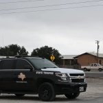texas state trooper police car