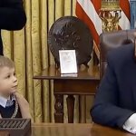 Trump and the Presidents kid