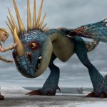 Astrid and Stormfly