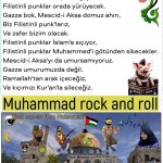 Türk takla atıyor: İslam ve Filistin için.