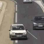 blind man driving