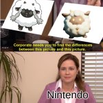 Wooloo/Lamball | Nintendo | image tagged in memes,they're the same picture,palworld,nintendo,pokemon | made w/ Imgflip meme maker