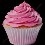 Pink cupcake