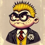 Badass mobster Bart Simpson