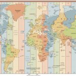 world time zone map