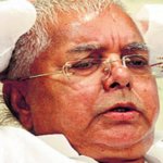 Lalu Yadav sleeping