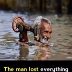 Man lost everything except x meme