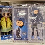 Coraline doll stare template