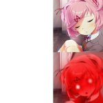 real shit ddlc version meme