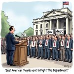 Gov department cut backs