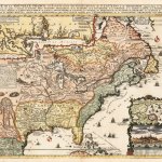 1719 Map of New France