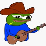 Cowboy hat pepe