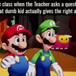 Wow... That's... very impressive. | The class when the Teacher asks a question and that dumb kid actually gives the right answer: | image tagged in gifs,class,dumb kid | made w/ Imgflip video-to-gif maker