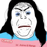 Angry tranny soyjak