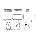 optimist pessimist