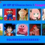 top 10 characters i fangirl/fanboy over | MERMAIDS | image tagged in top 10 characters i fangirl/fanboy over,video games,mermaids,anime,nintendo,nerdy | made w/ Imgflip meme maker