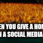 Truthfully ignorant | WHEN YOU GIVE A HONEST OPINION ON A SOCIAL MEDIA PLATFORM | image tagged in gifs,opinion | made w/ Imgflip video-to-gif maker