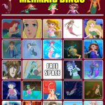 Mermaid bingo