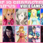 top 10 video game waifus