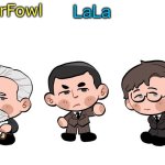 Dea, LaLa and WaterFowl shared temp