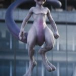 Mewtwo from Detective Pikachu template