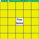 Sexy characters bingo