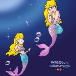 more mermaid peach