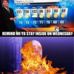 weather forecast fail | image tagged in saitama ok | made w/ Imgflip meme maker