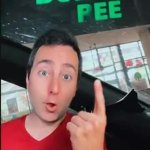 when only part of the sign is out GIF Template