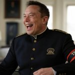 DOGE Chancellor Elon Musk Laughing