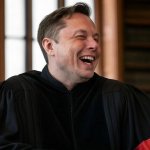 DOGE Chancellor Elon Musk Laughing