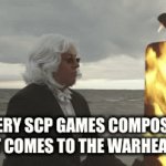 THE ALPHA WARHEAD WILL BE DETONATED IN T-MINUS 90 SECONDS | EVERY SCP GAMES COMPOSER WHEN IT COMES TO THE WARHEAD SONG. | image tagged in gifs,alpha warhead | made w/ Imgflip video-to-gif maker