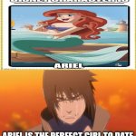 sasuke loves ariel