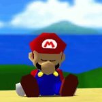 Mario sleeping meme