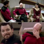 Star Trek Riker Meme