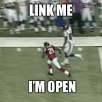 Moss hand up | LINK ME; I’M OPEN | image tagged in send me that meme | made w/ Imgflip meme maker