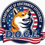 Doge dog logo