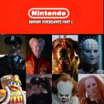 Nintendo Horror Videogames Villains