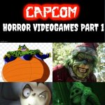 Capcom Horror Videogames Villains