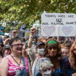 trans protesting